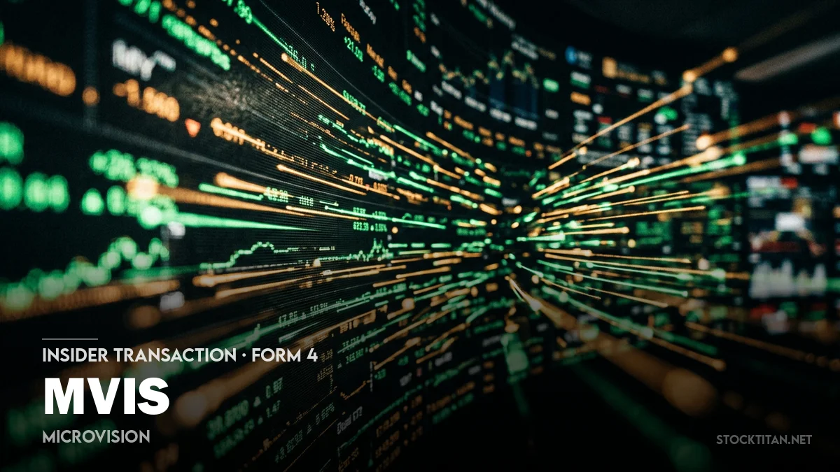 MicroVision interim CFO strengthens leadership with strategic equity move